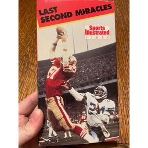 Last Second Miracles, Sports Illustrated VHS, Vintage and Collectible